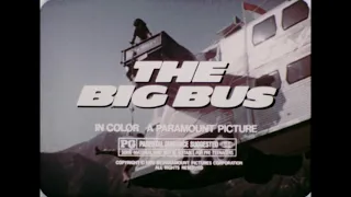 The Big Bus 1976 3 High Definition TV Spot Trailers Disaster Comedy Joseph Bologna Stockard Channing