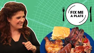 Alex Guarnaschelli Tries an Incredible BBQ Spread from Sweet Lucy's | Fix Me a Plate | Food Network