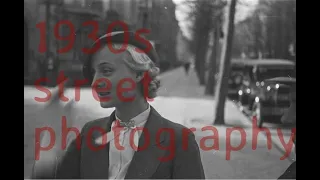 Street photography in pre-war Germany (1930-1939)