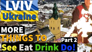 MORE things to DO EAT & DRINK in LVIV | Winter in LVIV | Part (2)