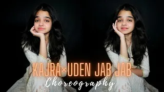 KAJRA AND UDEN JAB JAB  MASHUP | Sitting Dance Choreography | Mokshana Sanjeev