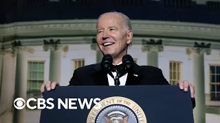 Biden pokes fun at himself during White House Correspondents' Dinner speech