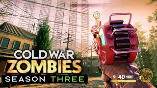 FIRST LOOK at COLD WAR ZOMBIES SEASON 3 DLC! (NEW Map + Field Upgrade)