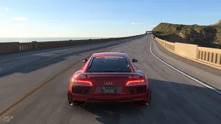 Gran Turismo 7 - NEW Twin Turbo Audi R8 sounds SICK! Full Build and Test Drive!