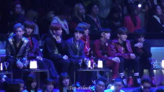 161202 MAMA NCT TEN reaction to SEE YOU AGAIN