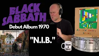 Drum Teacher Reaction: BILL WARD | Black Sabbath - Track 4 'N.I.B.' (FIRST TIME LISTEN)