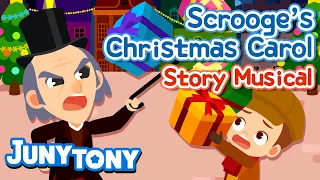 🎁Scrooge’s Christmas Carol🎄 | Christmas Story for Kids | Fairy Tales & Bedtime Stories | JunyTony