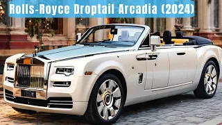 2024 Rolls Royce Arcadia Droptail Revealed | Luxury 30M V12 Convertable First Look #rollsroyce