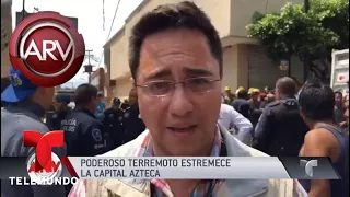 Terremoto en México sacude Cuernavaca y deja destrozos | Al Rojo Vivo | Telemundo