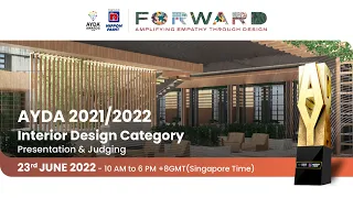 AYDA Awards 2021/22 International Finale | Interior Design Category Presentations & Judging