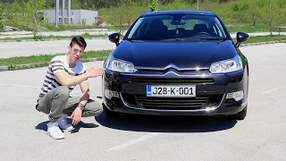 Citroen C5 2012 TEST - FRANCUSKA LAĐA | The Driver Videos