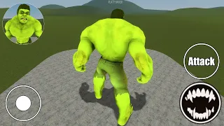 What if I Become HULK RED HULK vs ALL HUGGY WUGGY COLORS vs ALL TEAM CARTOON CAT in Garry's Mod