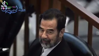 شاهد ردة فعل المهيب صدام حسين عندما ايقضه الحراس من النوم ليبلغوه موعد الاعدام ..!!