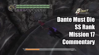 Devil May Cry 3 HD - Dante Must Die SS Rank - Mission 17 with Commentary