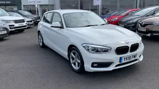 2018 BMW 116d SE BUSINESS. BLACKPOOL AUTOMART