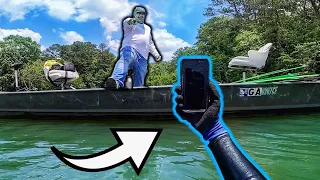 Metal Detecting Underwater Saved His Business! You Won't Believe His Reaction! *Emotional*