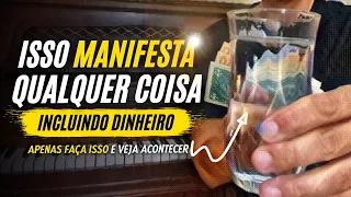 Técnica Secreta do Copo D'água para Manifestar Qualquer Desejo (Lei da Atração na Prática)