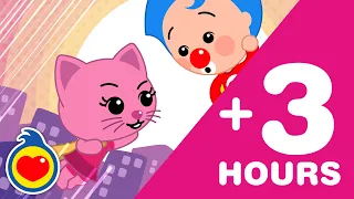 🐥 Plim Plim ♫ CARTOONS for Kids | 3 NEW Full Episodes | + 15 min | Pre-K Learning