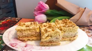 🇺🇦🍰Пляцок "БІЛА БЕРІЗКА"із старого зошита,дуууже ніжний та смачний.🍰🇺🇦