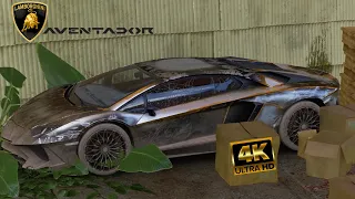 Rebuilding 2016 Lamborghini Aventador Superveloce (1438 HP) Forza Horizon 5 | Keyboard Gameplay | 4K