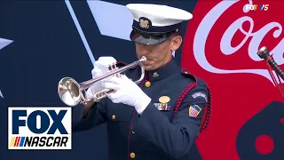 Memorial Day at Charlotte: Amazing Grace, Taps and the National Anthem 🇺🇸 | NASCAR on FOX