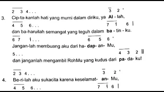 Mazmur dan BPI Minggu Prapaskah I Tahun A (Edisi Baru)