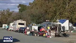 Growing concerns about new homeless encampment forming near San Jose airport