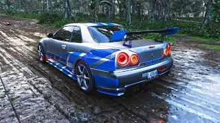 Paul Walker's Nissan Skyline R34 GTR | Forza Horizon 5 PC Gameplay (No Commentary)