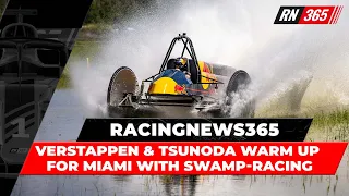 Verstappen & Tsunoda warm up for Miami with swamp-racing | RacingNews365