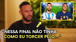 🚨 EITA! NEYMAR FINALMENTE revela o que DISSE A MESSI antes da FINAL DA COPA!