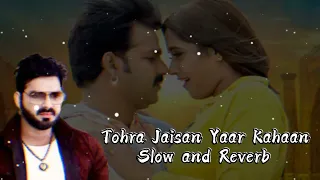 Tohra Jaisan Yaar Kahaan|Pawan Singh|Slow and Reverb|