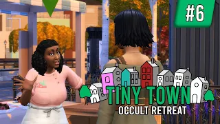 Tiny Cottage with a Large Kitchen. TINY TOWN Challenge with Occults - Part 6