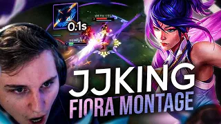 J'étais VRAIMENT PAS PRÊT !! - Pandore Reacts 'JJking Fiora Montage | Best Fiora Plays'