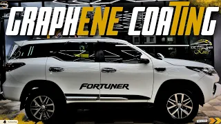 TOYOTA FORTUNER 5 YEARS GRAPHENE COATING.#graphenecoating#detailing#cars