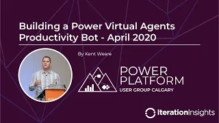 Building a Power Virtual Agents Productivity BOT