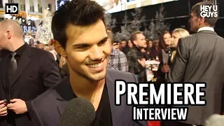 Taylor Lautner Interview - Twilight Breaking Dawn Part 2 Premiere