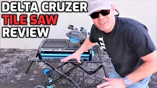 Delta Cruzer 7" Tile Saw Review/Best Tile Saw 2020?