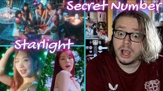 SECRET NUMBER - STARLIGHT MV REACTION Minji & Soodam can step on me..