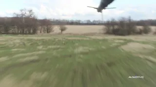 Mi-24 low pass