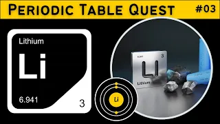 Lithium (Li) : Can It Solve Our Energy Crisis? | Periodic Table Quest | #lithium #periodictable