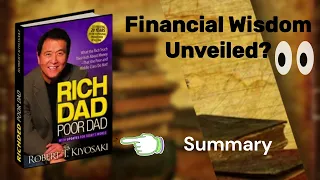 Financial Independence Blueprint| Rich Dad Poor Dad by Robert Kiyosaki  |Summary