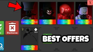 Best Trading offers for Deadly Dark Scythe in Survive the killer | [ROBLOX]