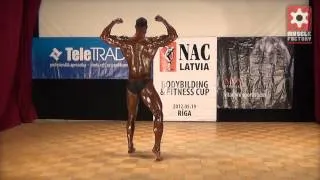 Atis Matvejevs NAC LATVIA 2012 Bodybuilding