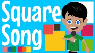 Square | Square Song for Kids | A fun song all about the 2D shape - square | Maths Song