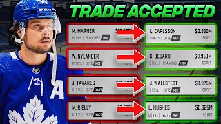 I Traded The ENTIRE Leafs Roster For Rookies, Except I Kept Matthews