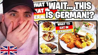 Brit Reacts to 10 MUST EAT Dishes in Germany! | ULTIMATE German Food Tour