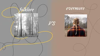 Pick one kick one || Folklore vs Evermore||