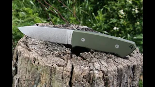 A.G. Russell USA Made 4" Drop Point Hunter Overview