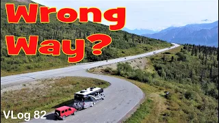 WHY ARE WE GOING NORTH? ALASKA 2023 FROST SNOW  RV Fulltime Living / RV COUPLE / WEATHER IN ALASKA