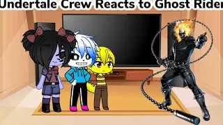 Undertale Crew Reacts to Ghost Rider (Gacha Club Au